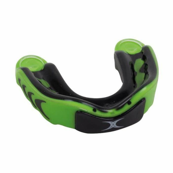 Mouth protector Gilbert Virtuo 3DY Black/Green-0