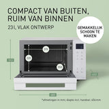 Panasonic Microwave with Grill NNDF37PWEPG White 1000 W 23 L