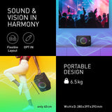 Portable Speaker Panasonic SCBMAX5EK   75W-4