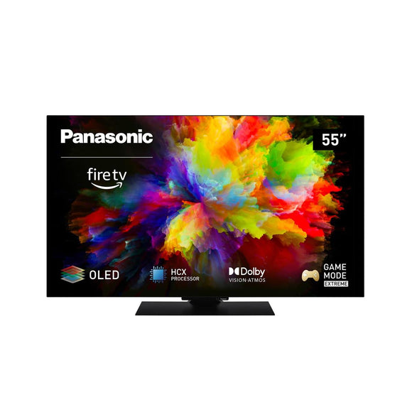 Panasonic Z80 Series 55 Inch 4K OLED Smart TV Fire TV Dolby Vision Atmos Game Mode Black-0