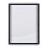 Cork board Nobo White Aluminium-0