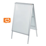 Bulletin board Nobo Aluminium polypropylene-5