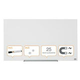 Magnetic board Nobo Impression Pro White Crystal 126 x 71 cm-1
