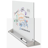 Magnetic board Nobo White Crystal-2