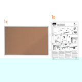 Bulletin board Nobo Essence Natural 240 x 120 cm-1