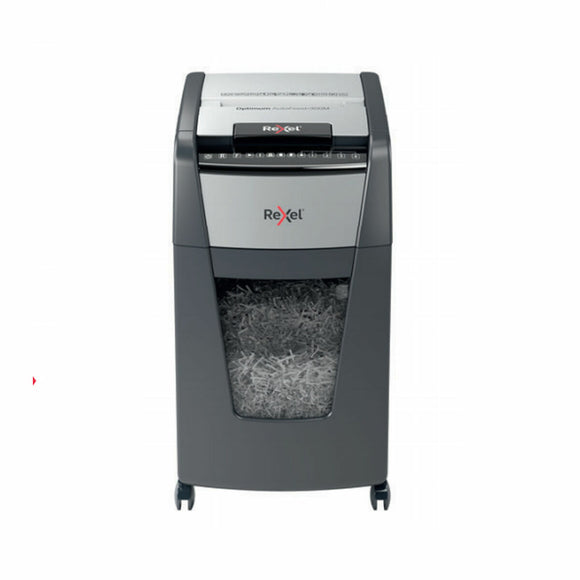 Micro-Cut Paper Shredder Rexel Optimum Auto+ 300M 60 L-0