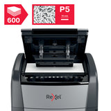 Micro-Cut Paper Shredder Rexel AutoFeed+ 600M-5