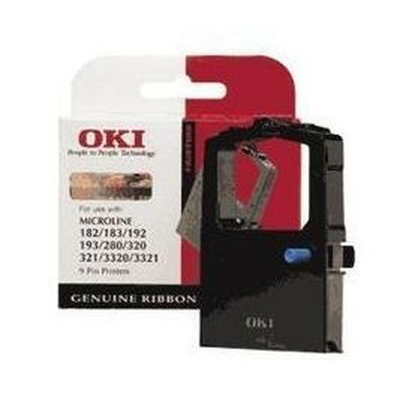 Laminated Tape for Labelling Machines OKI Black-0