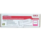 Original Toner OKI 43324422 Black Magenta-1