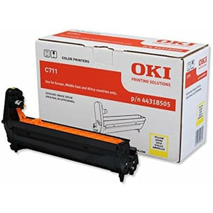 Printer drum OKI 44318505 Yellow Black-0