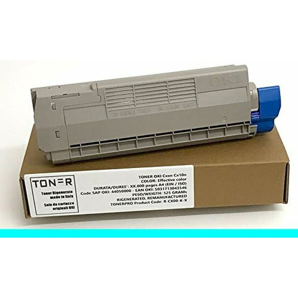 Original Toner OKI 44315319 Black Cyan-0