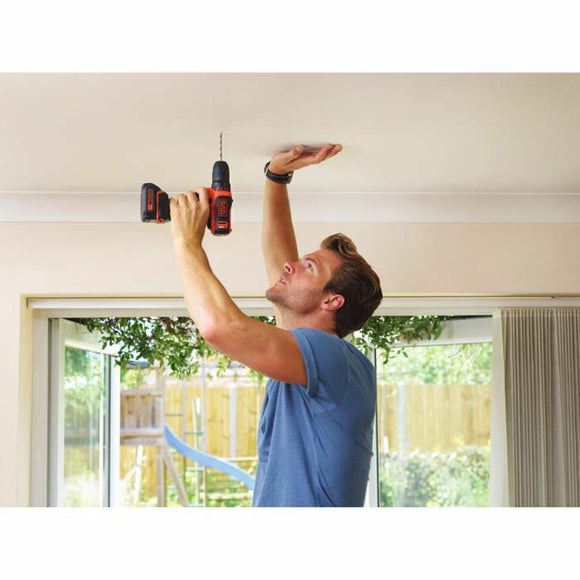 Electric screwdriver Black & Decker BDCDD12KB-QW-10