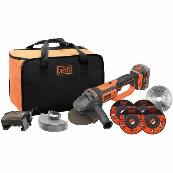 Angle grinder Black & Decker BCG720M1A5-QW-0