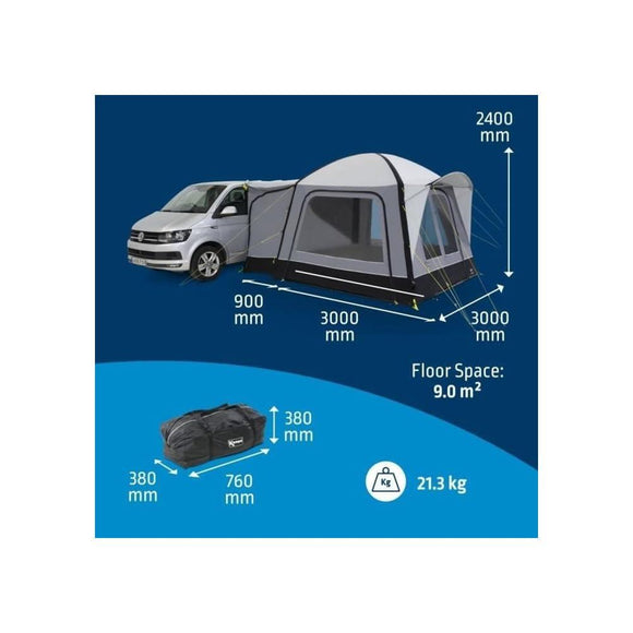 Awning Kampa Grey polialgodon-0
