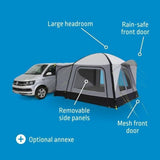 Awning Kampa Grey polialgodon-3