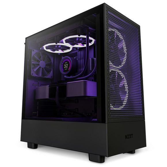 ATX Semi-tower Box NZXT H5 Flow Black-0