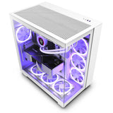 ATX Semi-tower Box NZXT H9 All White-5