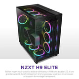 ATX Semi-tower Box NZXT H9 Elite Black-18