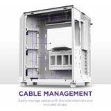 ATX Semi-tower Box NZXT CC-H61FW-01 White-9