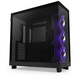 ATX Semi-tower Box NZXT H6 Air Flow Black-10