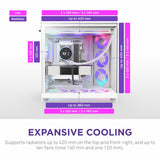 ATX Semi-tower Box NZXT CM-H92FW-R1 White-6