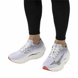 Running Shoes for Adults Mizuno Wave Rebellion Pro 2 White-2