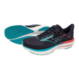 Running Shoes for Adults Mizuno Wave Rider 29 Dark blue-3