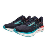 Running Shoes for Adults Mizuno Wave Rider 29 Dark blue-2