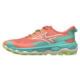 Trail running shoes for women Mizuno Wave Mujin 11 Salmon-0