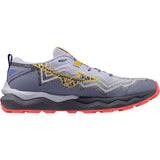 Trail running shoes for women Mizuno Wave Daichi 9 Grey-0