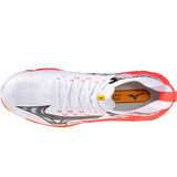 Sports Shoes for Kids Mizuno Wave Lightning Neo 3 White-3