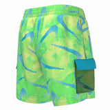 Sport Shorts for Kids Nike Lime green-2