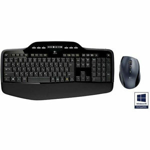 Keyboard Logitech 920-002425 AZERTY Black French AZERTY-0