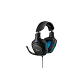 Gaming Headset with Microphone Logitech G432 Black-3