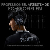 Headphones with Microphone Logitech PRO X Gaming Headset Black-45