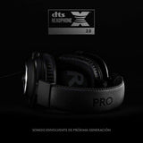Headphones with Microphone Logitech PRO X Gaming Headset Black-9