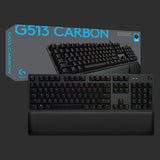 Bluetooth Keyboard with Support for Tablet Logitech G513 CARBON LIGHTSYNC RGB Mechanical Gaming Keyboard, GX Brown French AZERTY-4