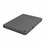 Tablet cover Logitech iPad 2021 Grey QWERTY-1