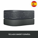 Keyboard Logitech 920-010105 Black Grey Graphite Spanish Qwerty-4