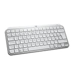 Keyboard Logitech MX Keys Mini Grey Silver Spanish Qwerty QWERTY-13