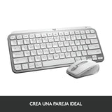 Keyboard Logitech MX Keys Mini Grey Silver Spanish Qwerty QWERTY-3