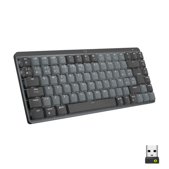 Bluetooth Keyboard Logitech 920-010780 English EEUU Black Grey QWERTY Qwerty US International-0