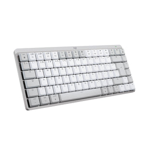 Wireless Keyboard Logitech MX Mini Mechanical for Mac White White/Grey Qwerty US (1 Unit)-0