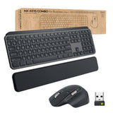 Keyboard and Mouse Logitech MX Keys Combo for Business Grey Steel German QWERTY-1