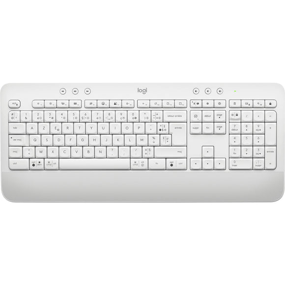 Keyboard Logitech Signature K650 AZERTY French White-0