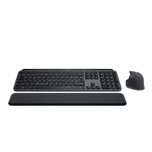 Keyboard Logitech MX Keys S Combo Spanish Grey Graphite QWERTY-0