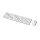 Keyboard and Mouse Logitech White French Azerty French-2
