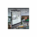 Keyboard and Mouse Logitech White French Azerty French-6