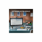 Keyboard and Mouse Logitech White French Azerty French-5