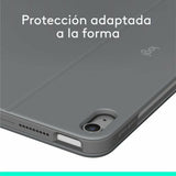 Tablet cover Logitech iPad Air 2024 | iPad Air 2022 Grey Spanish Qwerty QWERTY-5